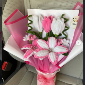Pastel Tulip Everlasting Bundle